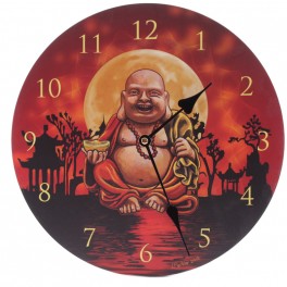 Bilderuhr - Motiv chinesischer Buddha